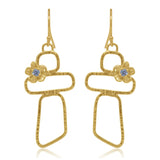 Campanile Earrings - Gold