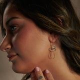 Campanile Earrings - Gold